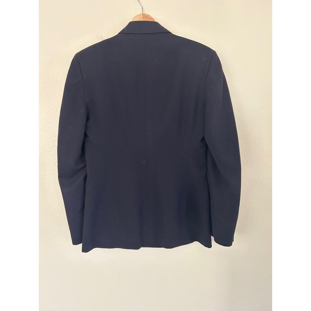 Austin Reed Vintage Blazer Womens Double Breasted Navy Heritage Old Money Wool - Picture 5 of 8